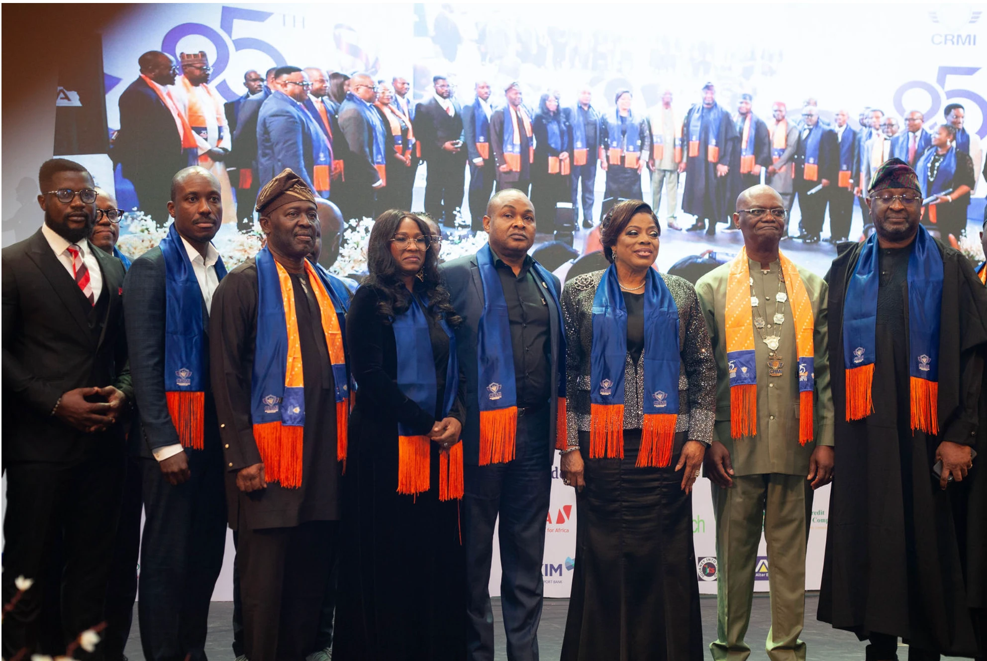 New Fellows and members inducted at the Silver Jubilee