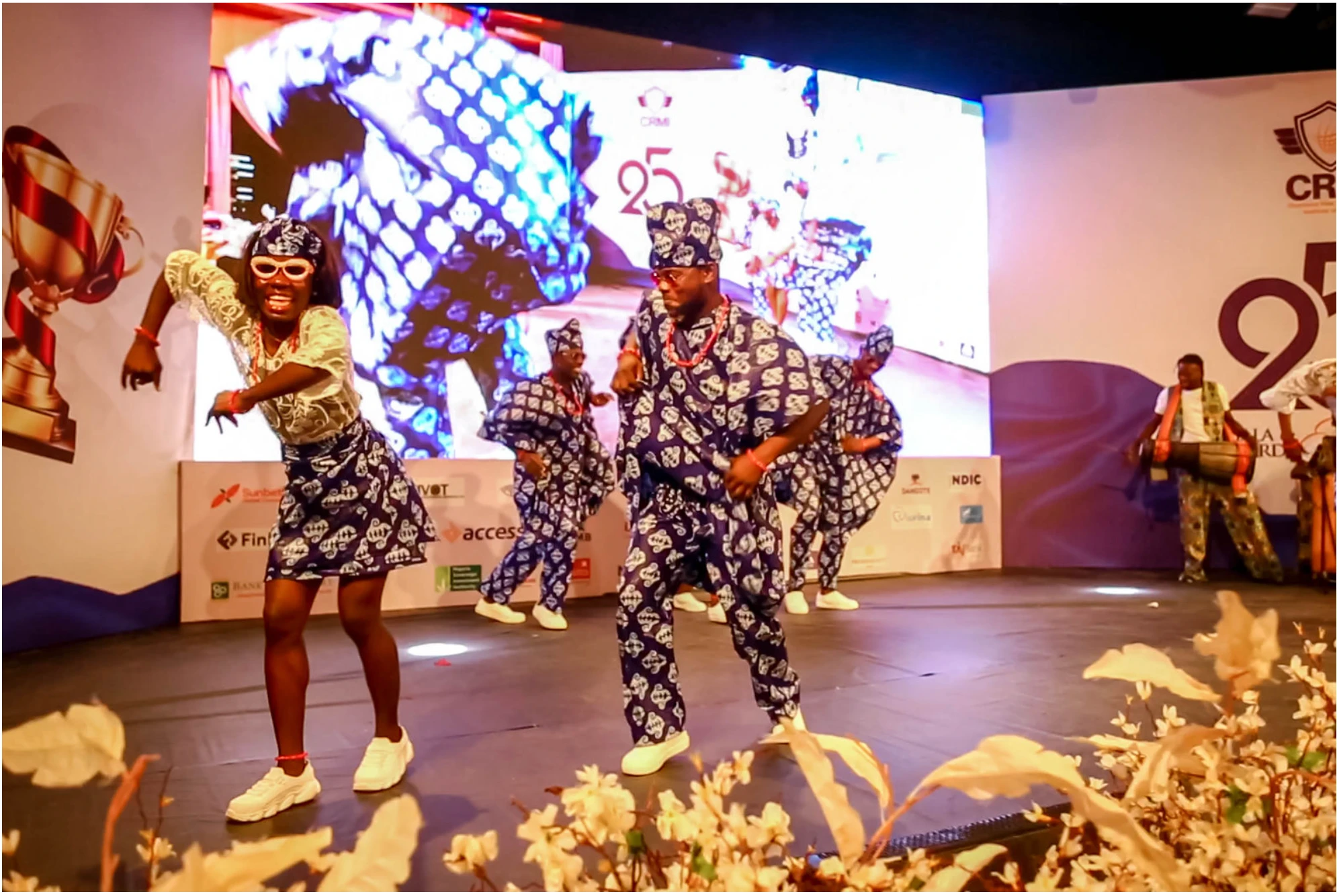 Cultural performances lit up the evening