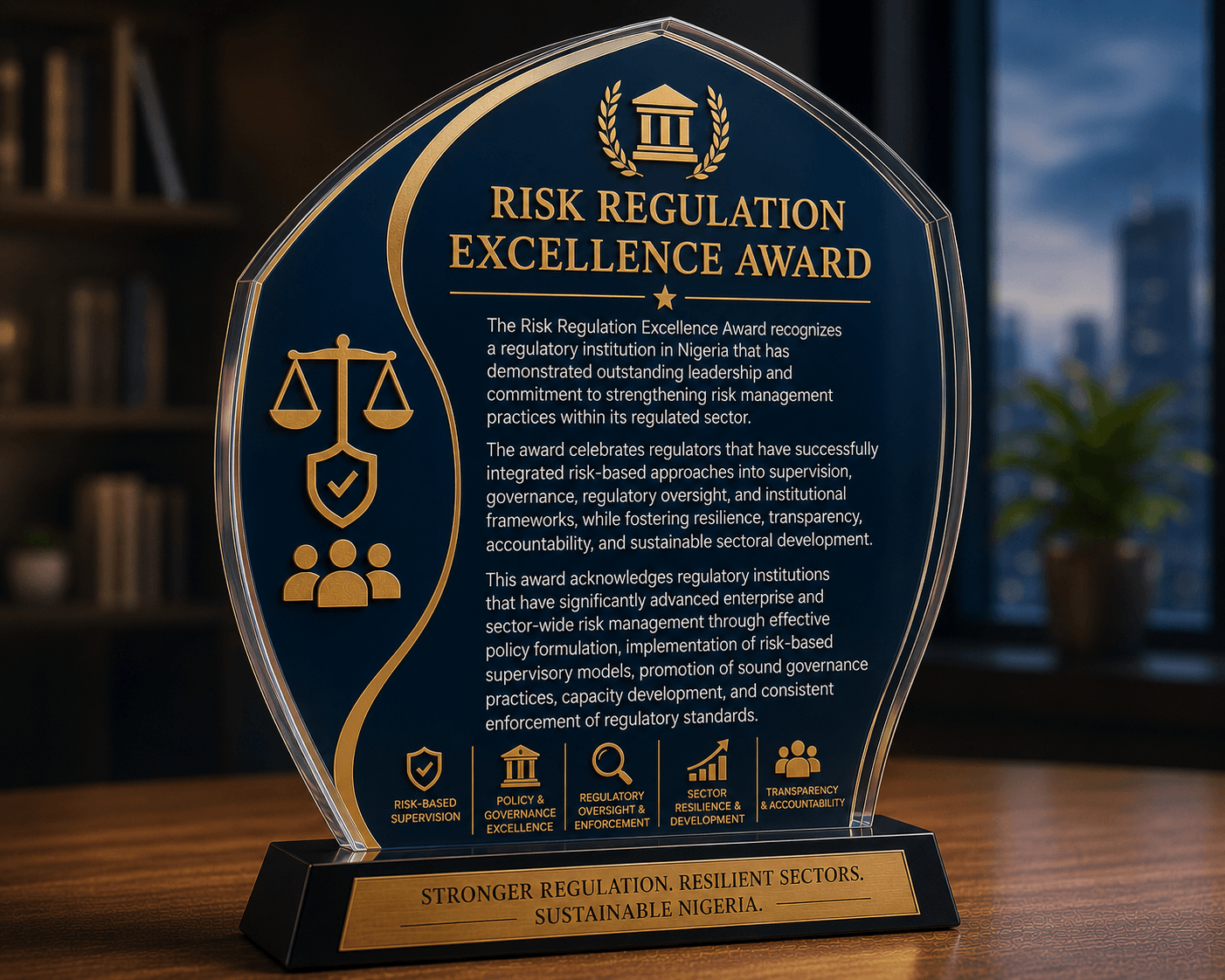 Risk Regulation Excellence Award
